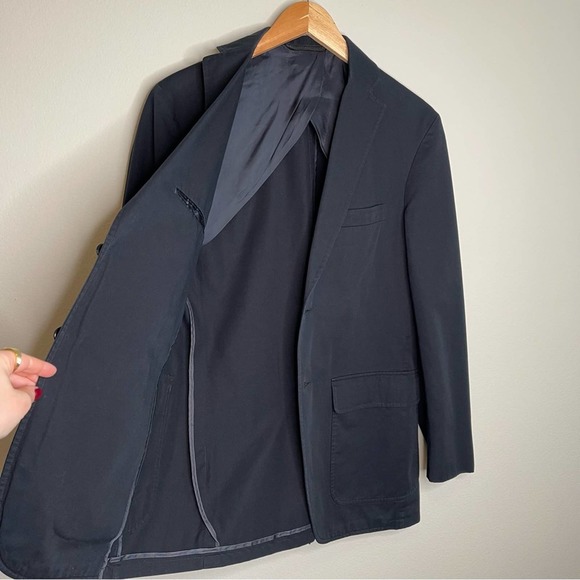 Gitman Bros. Vintage x Unionmade Suit Blazer in Black 38 - Picture 7 of 11